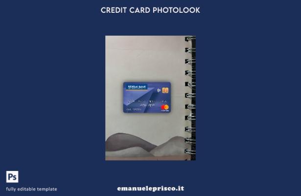 stile verificato India Modello frontale photolook mastercard della banca federal